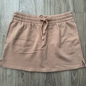 PINK Victoria's Secret Brown Mini Skirt